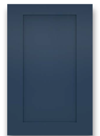 porte bleue